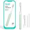 image:imageQuip Sonic Electric Toothbrush for Adults  Time Travel amp Soft Bristles with Travel Case amp Replacement Brush Head  3 Month Battery Life Plastic Handle  Sage
