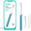 image:imageQuip Sonic Electric Toothbrush for Adults  Time Travel amp Soft Bristles with Travel Case amp Replacement Brush Head  3 Month Battery Life Plastic Handle  Marine Blue