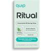 image:imagequip Ritual Dissolvable Teeth Whitening Strips PeroxideFree for Sensitive Teeth FastActing 15Minute Whitening Mint Flavor with Coconut Oil 40 Strips 20 Treatments